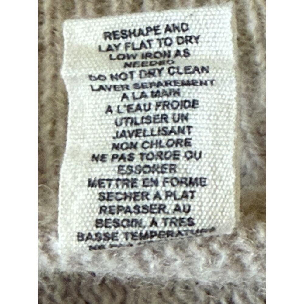 Anthropologie Moth Women's OS Wool Blend Butterfly Print Cape Sweater Artsy RARE - Picture 6 of 6